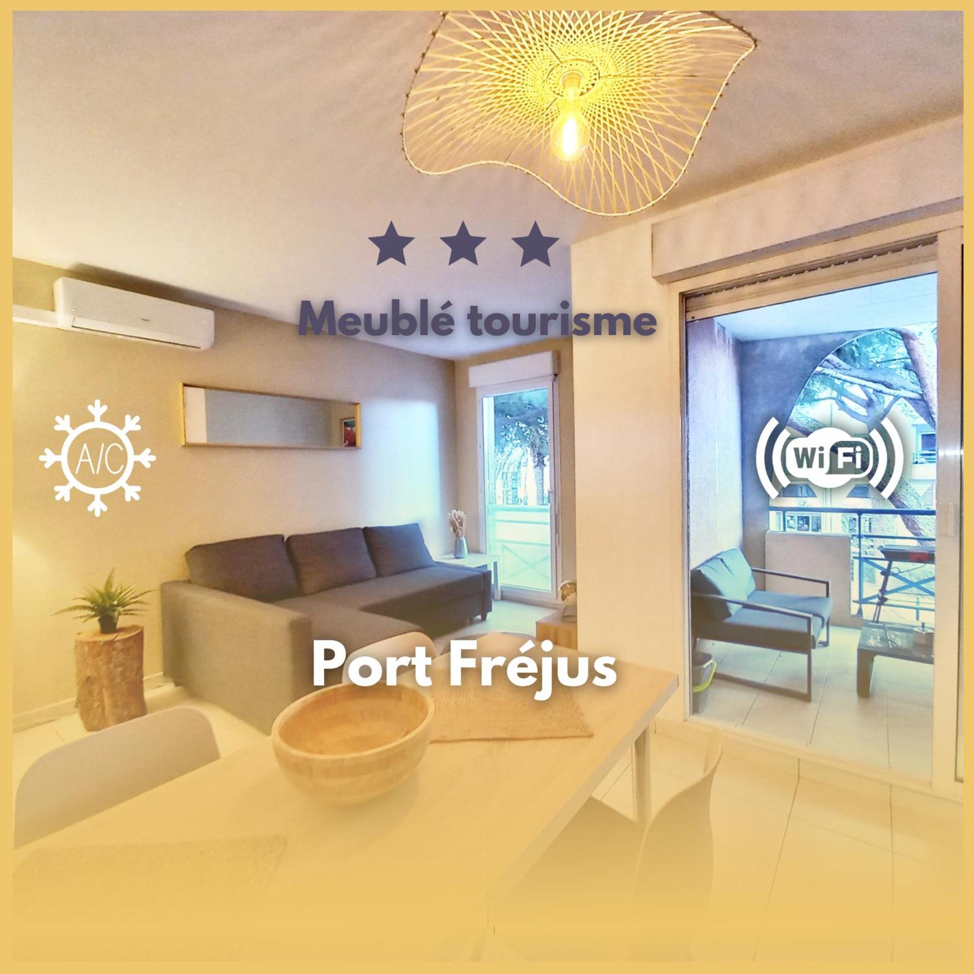 Port Frejus - Tout A Pied - Wifi - Clim מראה חיצוני תמונה